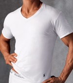 Polo Ralph Lauren 3-Pack Classic Cotton V-Neck T-shirt